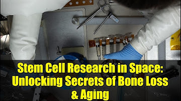 Stem Cell Research in Space: Unlocking Secrets of Bone Loss & Aging | Microgravity Science Glovebox