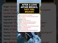 After a Love affair Breaks, They Feel Broken #horoscope #tarot #zodiac #astrology #facts #fyp