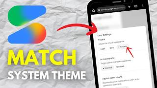 How To Match Google Ai Studio Theme With System (Full Guide)