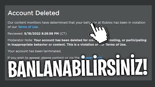 ROBLOX BAN OLAYI YİNE Mİ BAŞLADI? ⚠️ | Roblox Haberleri