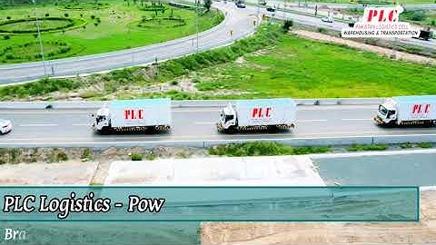 PLC Logistics | Brand New Trucks on the Move Across Pakistan | Drone View
