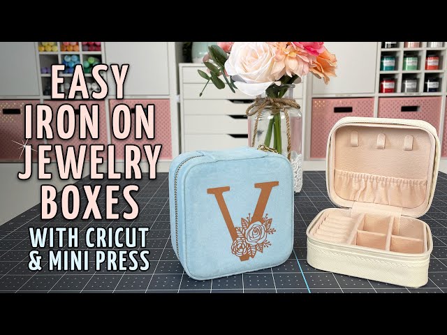 D-I-Y Holographic Louis Vuitton inspired jewelry box. Cricut X Illustrator  