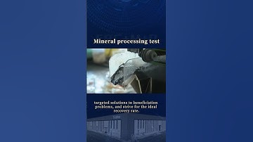 Xinhai Mining has more than 20 years of experience in mineral processing trials.