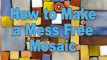 Quick and Easy, No Mess Mosaics with NO Days Groutless Mosaic Adhesive
