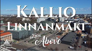 Kallio & Linnanmäki from Above | Helsinki Drone 2K