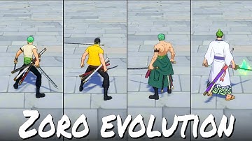 ALL ZORO COMPLETE MOVESET | One Piece Fighting Path
