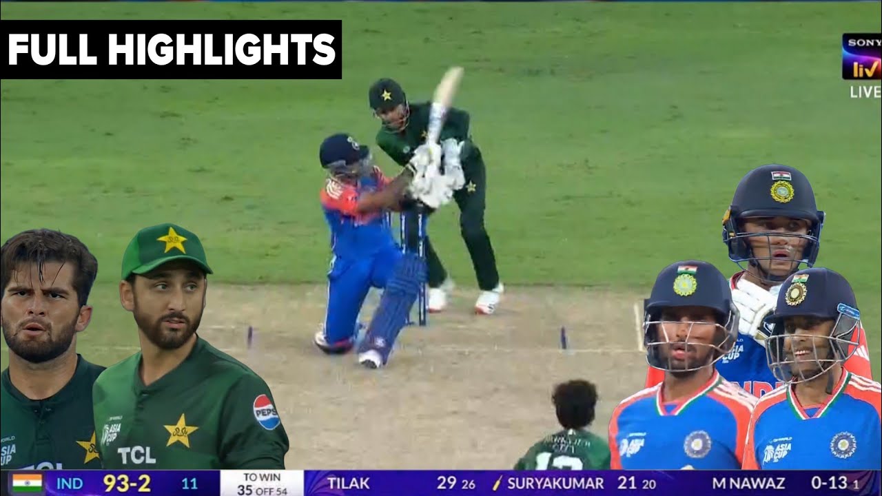 India Vs Pakistan Asia Cup Full Match Highlights, IND vs PAK 2025 Asia ...