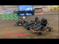 WE PROFIT FROM RACING 2 STROKE GO KARTS ON DIRT!!