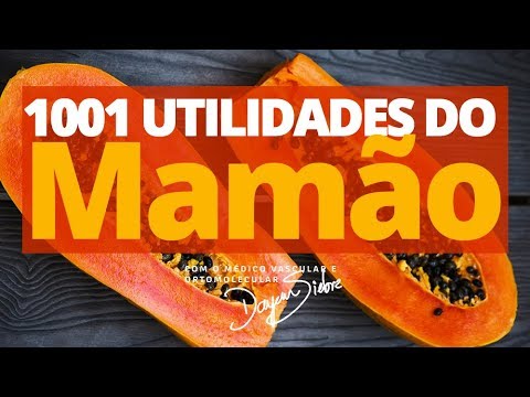 1001 Utilidades do Mamão. 👍 😋 😘 | Dr. Dayan Siebra