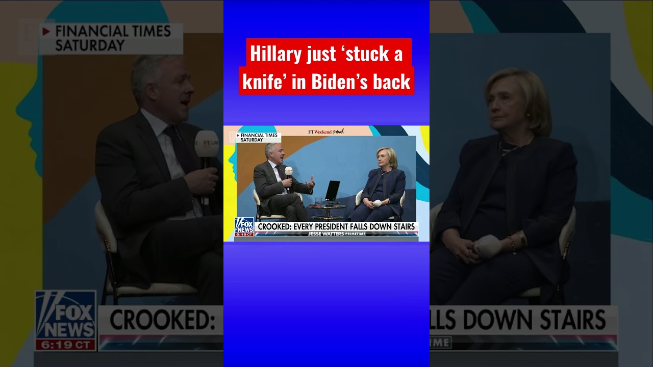 ⁣Hillary says Biden’s age ‘is an issue’ #biden #hillaryclinton