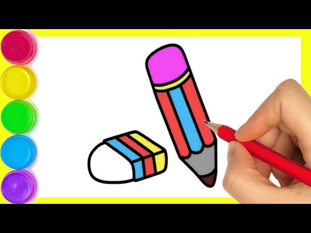 How to Draw an Eraser - HelloArtsy