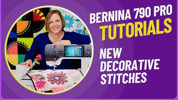 BERNINA 790 PRO New Decorative Stitches