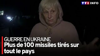 Ukraine : plus de 100 missiles tirés sur tout le pays