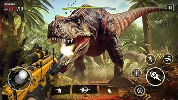 Dino Hunting: 3D Hunting Games Android Gameplay