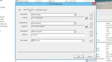 Open files, edit EXIF and IPTC data, save changes with help of Exif Pilot editor