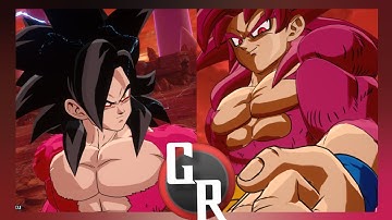 Dragon Ball Sparking Zero Goku SSJ4 Daima vs Goku SSJ4 GT