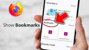 Show Bookmarks in Firefox on Your Phone – Easy Tutorial!