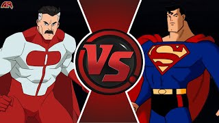 OMNI-MAN vs SUPERMAN! (Invincible vs Superman) | CARTOON FIGHT CLUB