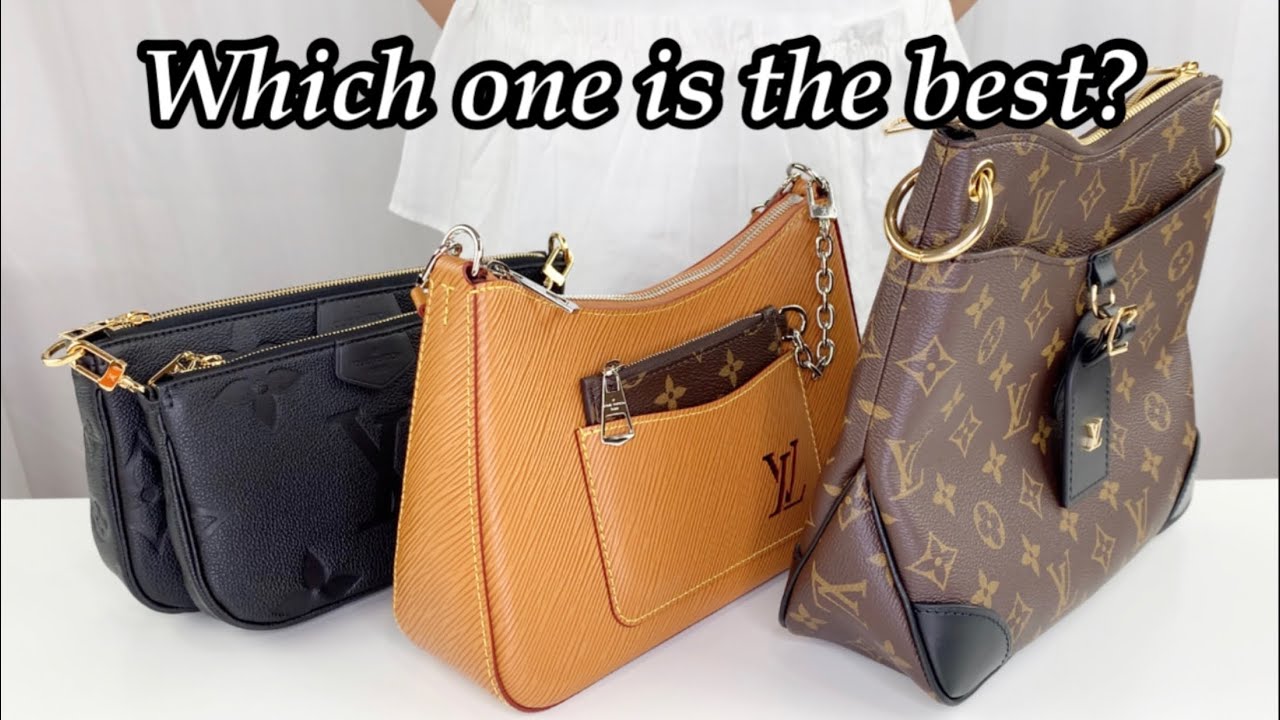 Which one is the best? Louis Vuitton daily bags / Marelle / Multi Pochette  Accessoires / OdeonPM 