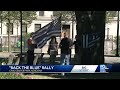 Supporters hold 'Back the Blue' rally in Kenosha