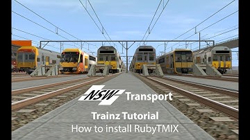 Trainz Tutorial - How to Install RubyTMIX