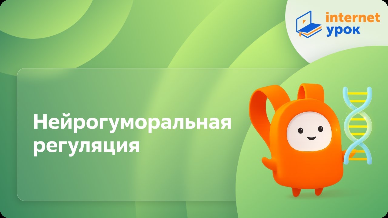 Нейрогуморальная регуляция. Видеоурок по биологии 8 класс - YouTube