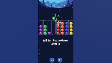 Ball Sort Puzzle Game Level 16