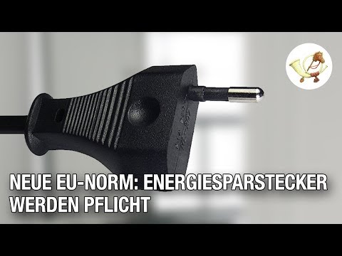 EU: Energiesparstecker ab 2022 Pflicht [Postillon24]