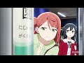 Ayumu jealous blushing and surprised by setsuna yuki lovelive nijigasaki 2nd season