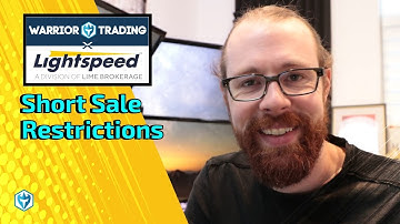 Short Sale Restriction (SSR)