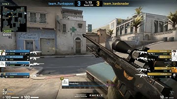 Faceit Highlights CSGO 32 kills (13 AWP) dust2 ENEMY COMEBACK FAIL (EZWIN)