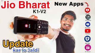 Jio Bharat V2 Phone me Jio TV aagaya 🔥🥳 how to update Jio Bharat V2 ₹999 jio TV, jio pay, MBA course screenshot 5