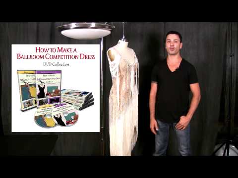 How to Make a Ballroom Competition Dress DVD Collection Description