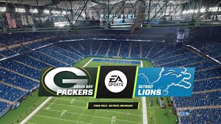 Packers vs Lions Week 12 Simulation (Madden 24 Rosters)
