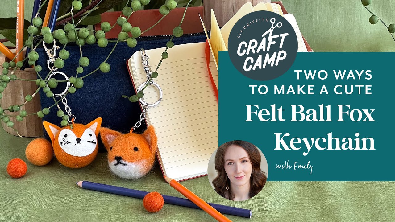 Felted Sheep DIY Template & Tutorial - Lia Griffith