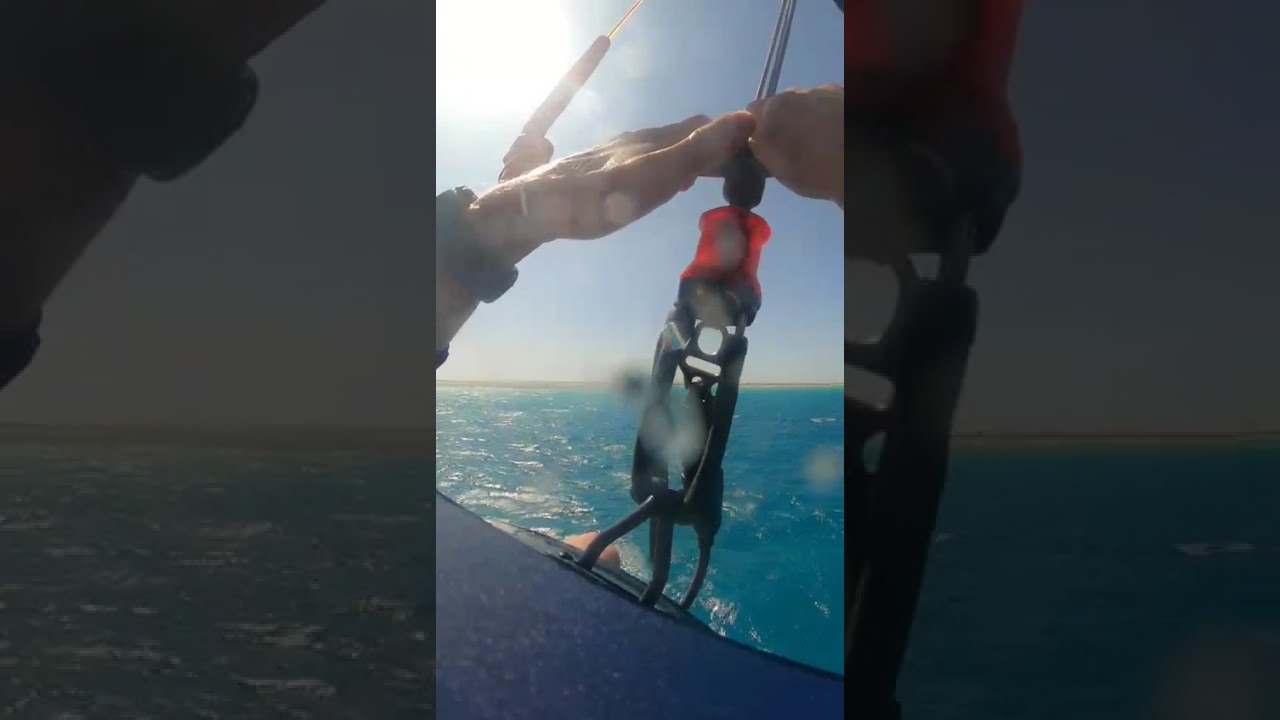 Downwinder to Tobia Island in Soma Bay