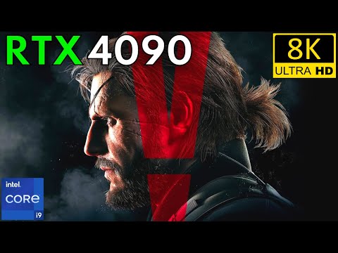 🔴 LIVE | RTX 4090 + i9 13900k | Metal Gear Solid 5 | 8K Ultra Settings
