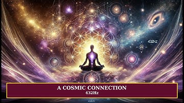 🌌 Session 8: 432 Hz Miracle Tone: 3 minute meditation you can do anywhere The Cosmic Connect– Phi ✨
