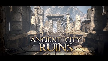 Ancient City Ruins Trailer ( Unity Environment Asset )