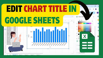 How Do Edit Chart Title In Google Sheets #googlesheets