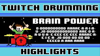 NOMA - Brain Power (Blind Drum Cover) -- The8BitDrummer chords
