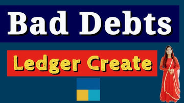Bad debtors ledger creation in Tally Prime l how to create Bad debtors ledger in Tally Prime