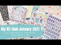 Hip Kit Club Unboxing - "Dream Big" - January 2021