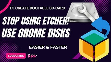STOP Using Etcher! Use GNOME Disks to Flash Raspberry Pi OS Like a Pro