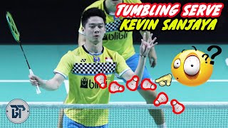 Lihat Gerak Bolanya..!!!, Inilah Teknik Servis Kevin Sanjaya Yang Bikin Lawan Puyeng