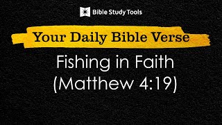 Bible Verse Games for Preschoolers on Matthew 4:19: Goin' Fishin