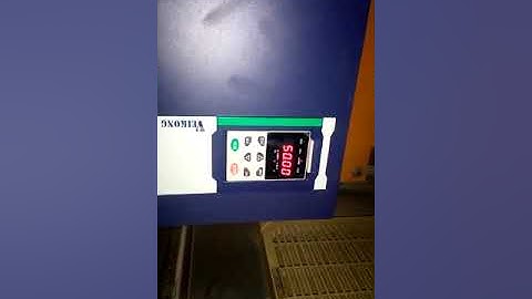 55KW inverter installation on dyeing machine