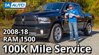 100k Mile Service Ram 1500 Truck 4th Gen 200818