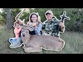 FAMILY DEER HUNTING | Her First Buck Ever!
