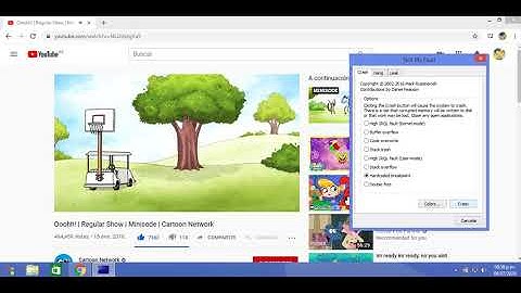 Regular Show - Ooohh! has BSOD